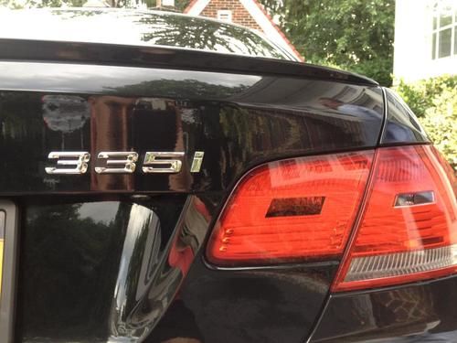 2007 bmw 335i black 6-speed manual