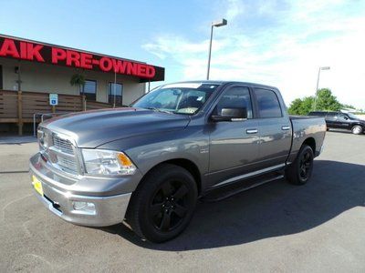 5.7l hemi 4x4 gray cloth 45k keyless entry gray black clean warranty mp3 player