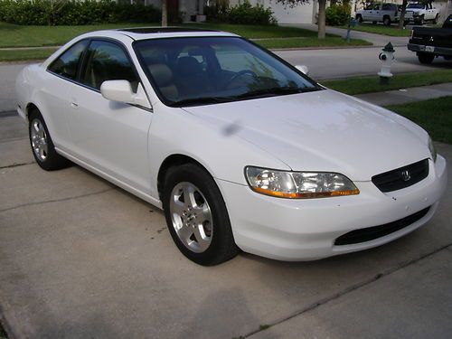 1999  honda accord coupe ex v6 auto w/leather