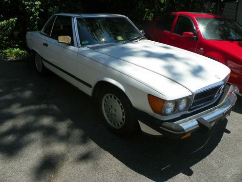 1987 mercedes 560sl  parts only car   low reserve