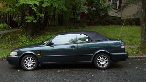 2000 saab 9-3 convertible good condition new brakes &amp; muffler needs turbo repair