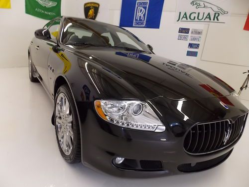2009 maserati quattroporte gt executive fully loaded only 6500 miles 138k msrp