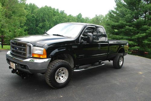 2001 ford f-350 xlt super duty super cab 7.3 turbocharged diesel 4wd