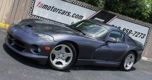 2000 dodge viper gts  8.0l v10  t-56  6-speed