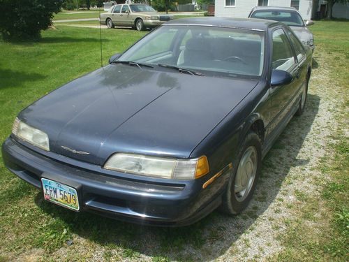 Rare fast 89 thunderbird supercoupe