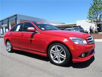 2009 mercedes-benz c350 *navigation*pano roof*amg sport*warranty*