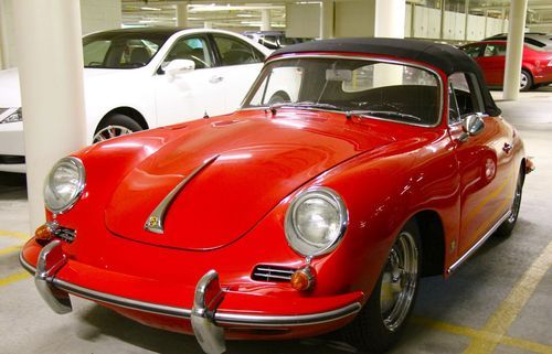 1962 porsche 356 b/1600 reutter cabriolet