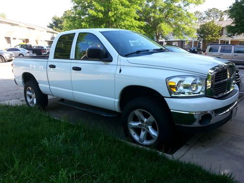 2008 dodge ram 1500 4x4 big horn truck lifted pick-up hemi 5.7l