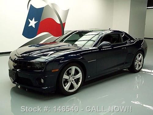 2010 chevy camaro 2ss 6-spd rs htd leather 20's 19k mi texas direct auto