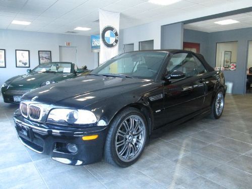 2005 triple black bmw m3 convertible only 38k miles!