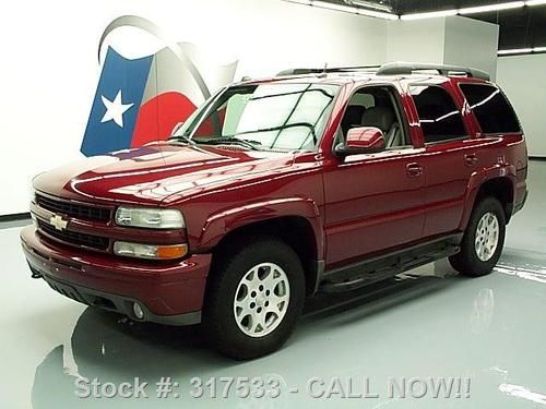 2004 chevy tahoe z71 4x4 sunroof htd leather dvd 87k mi texas direct auto