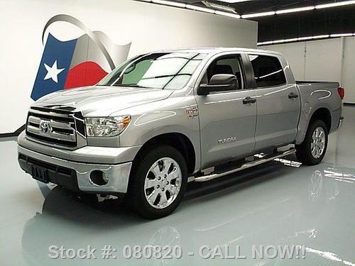 2010 toyota tundra crewmax 5.7l 6-pass 20" wheels 33k texas direct auto