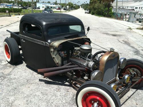 1938 ford ratrod- custom -hotrod- street rod- classic- rat rod