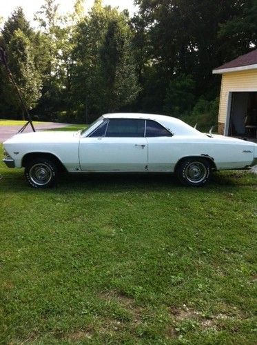 1966 chevelle w/good running 327 engine and 350 turbo tranny