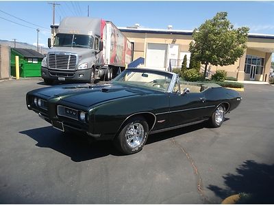 Documented one owner 1968 gto convertible 64 65 66 67 69 64,939 original miles
