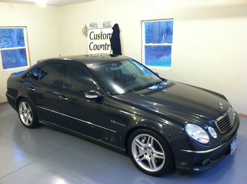 2004 mercedes-benz e55 amg base sedan 4-door 5.5l