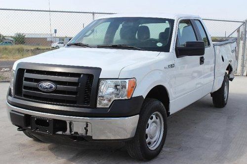 2012 ford f-150 xl super cab 4wd damaged salvage only 17k miles wont last l@@k!!