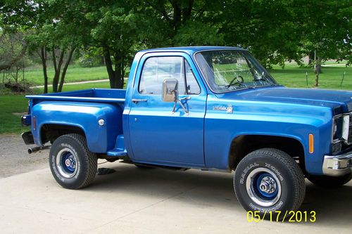 1977 chevy 4x4 short box