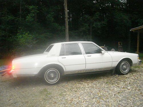 1987 chevrolet caprice classic ls brougham sedan 4-door 5.0l