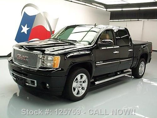 2011 gmc sierra denali crew sunroof nav dvd 20" wheels texas direct auto