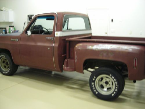 1974 chevy c-10 stepside pickup