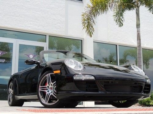 Florida 1 owner garage kept 997s cabriolet only 6k miles sport chrono