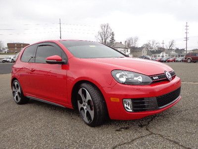 Tornado red hatcback 6 speed sunroof  sirius satellite fog lamps heated seats