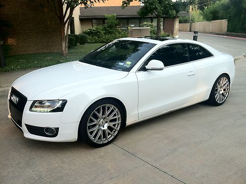 2008 audi a5 quattro base coupe 2-door 3.2l no reserve!!!