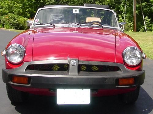 1979 mg mgb roadster