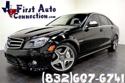 2009 mercedes benz c63 amg loaded navi roof rare free shipping!!!
