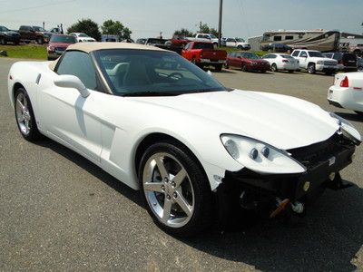 Chevrolet corvette convertable repairable light damage rebuildabe salvage title