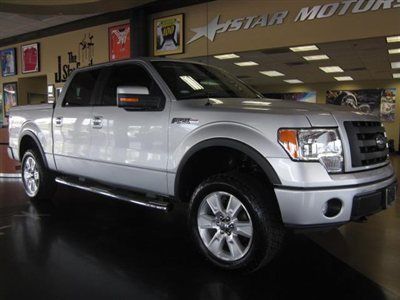 2010 ford f150 fx4 crew cab silver 4x4