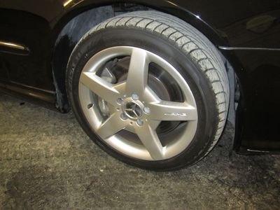 SLEEK GENTLY USED BLACK 2005 MERCEDES-BENZ CLK 500 CONVERTIBLE, image 9