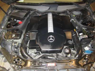 SLEEK GENTLY USED BLACK 2005 MERCEDES-BENZ CLK 500 CONVERTIBLE, image 11