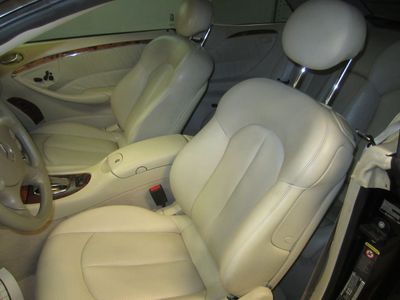 SLEEK GENTLY USED BLACK 2005 MERCEDES-BENZ CLK 500 CONVERTIBLE, image 14