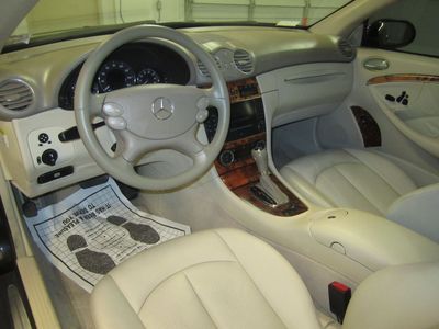 SLEEK GENTLY USED BLACK 2005 MERCEDES-BENZ CLK 500 CONVERTIBLE, image 15