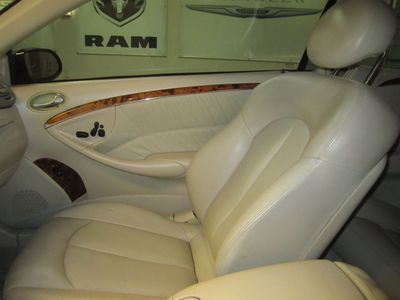 SLEEK GENTLY USED BLACK 2005 MERCEDES-BENZ CLK 500 CONVERTIBLE, image 20