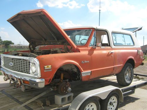 1972 k-5 chevy 4x4 blazer