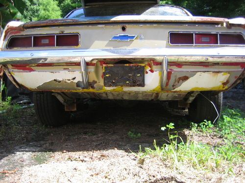 69 ss camaro 4 speed ss350 roller shell 1969 project