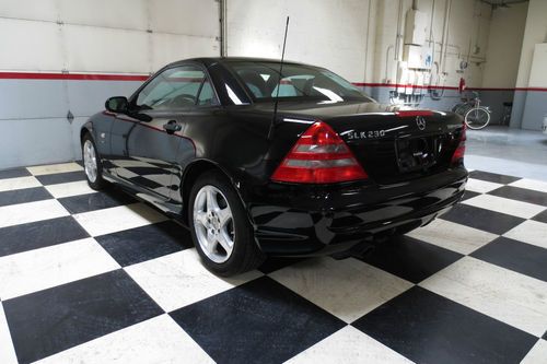 1999 mercedes-benz slk230 kompressor convertible 2-door 2.3l