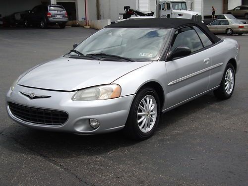 2002 chrysler sebring lxi convertible 2-door 2.7l