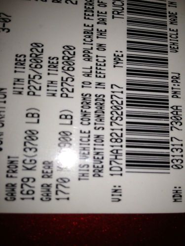 2007 Dodge Ram 1500 SLT Extended Crew Cab Pickup 4-Door 5.7L, US $11,500.00, image 8