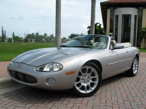 2001 jaguar xkr xk8 convertible supercharged navigation 64k miles no reserve