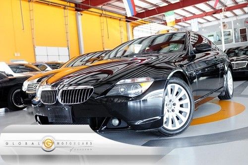 04 bmw 645ci coupe navigation i-drive heated-sts moonroof steering-whl-ctrls