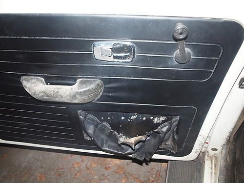 1971 white super beetle convertible; 2 door, sole owner