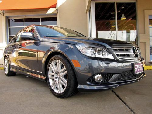 2008 mercedes-benz c300, only 18,550 miles, moonroof, heated seats, rear spoiler
