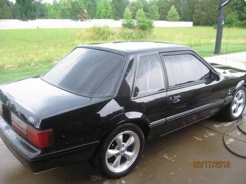 1992 ford mustang lx gt cobra 5.0 5 speed low 36k miles built fast cleanest fox