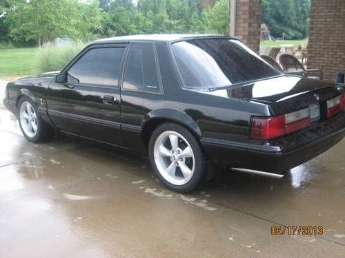 1992 Ford Mustang LX GT Cobra 5.0 5 speed low 36k miles built fast CLEANEST FOX, image 2
