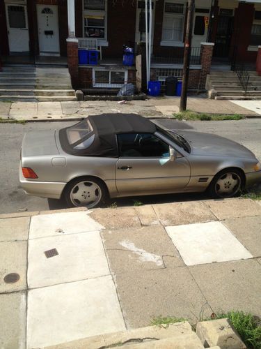 Clean mercedes sl 500 looks good not running