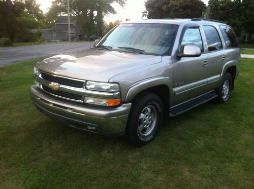 2001 chevy tahoe.